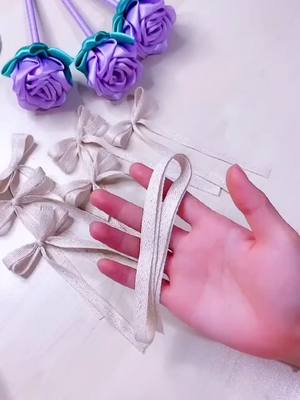 A post by @sharapovvadimdnno on TikTok caption: Comment “yes” if you like it.🎀😍🎀#ribbon #ribbontutorial