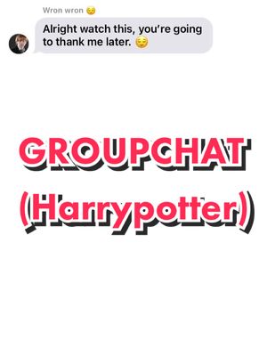 A post by @redheaded_weasleys_texts on TikTok caption: Flirting skills ✨ #hpgroupchat #harrypotter #malfoy #weasley #riddle #potter #groupchat