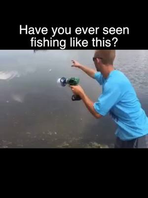 A post by @fishman8888 on TikTok caption: You can also try this way😂😂#fish #fishtok #fisherman #fisher