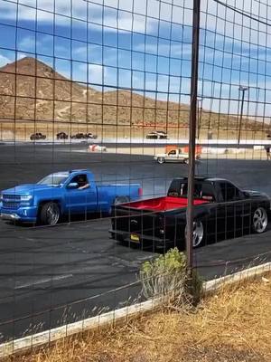 A post by @trucksworld1 on TikTok caption: @ismael_jay_ @jerrytweek #trucks #chevy #takuache #cuh #tumbado #droppedtrucks #burnout