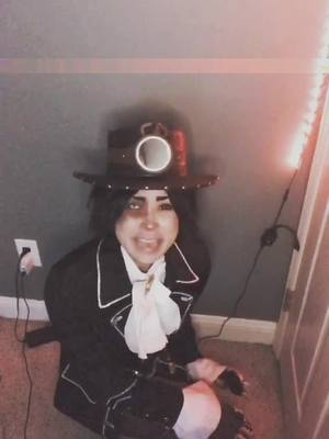 A post by @triggeredcosplay on TikTok caption: nort stuck in the cave alone 😔 #identityv #identityvcosplay #idv #idvcosplay #prospector #nortoncampbell #nortoncampbellcosplay #cosplay #fyp #mrmole