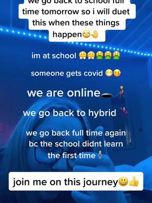 A post by @subsurfers on TikTok caption: i don’t want to go back 🕳👨‍🦼💨 #covid #school 😃🔫 #iwanttonotdothis