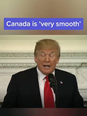 A post by @bp.._..bp on TikTok caption: Love this 😁 #smooth #donaldtrump #trump #canada #tiktokcanada #fyp #foryou #foryoupage