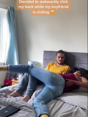 A post by @bruceandsherice on TikTok caption: This boy has a lottttaaaaa patience 😳😂 #couples #coupleprank #couplechallenge