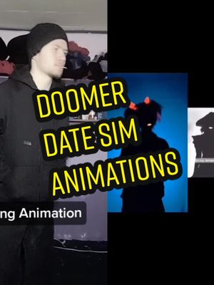 A post by @thatdoomer on TikTok caption: #duet with @shadowhealer Doomer Unlocked! 🎮 #videogame #animation #doomer #doomerboy #doomerwave #doomergang #doomermeme #cosplay