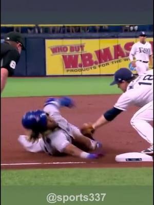 A post by @sports337 on TikTok caption: Vlad Jr. with the swim move!! 😎#baseball #sports #move #foryou #fyp #SFXMakeup #ThatWitch #ComingOfAge