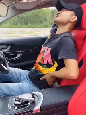 A post by @nosuper039 on TikTok caption: Do you get tired of driving#HeinzHalloween #SFXMakeup #ComingOfAge #foryou #ThatWitch #fyp #car