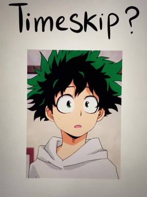 A post by @sophjedraws on TikTok caption: I tried on the transitions ok 🤣 #deku #mha #bnha #myheroacademia #midoriya #izukumidoriya #art #anime #procreate #artist #weeb #fyp #foryou #manga