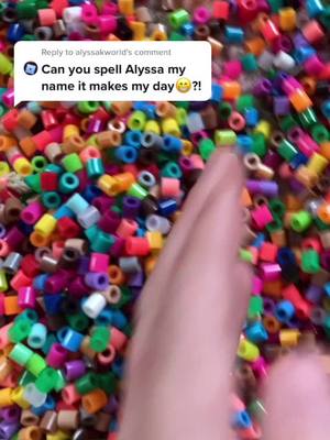 A post by @pearlerbeads_2.0 on TikTok caption: Reply to @alyssakworld