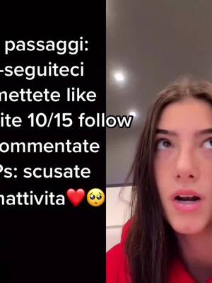 A post by @comeaumentare_80 on TikTok caption: #duetto con @charlidamelio  grazie ancora per i 1300 follower❤️❤️#perte #foryou