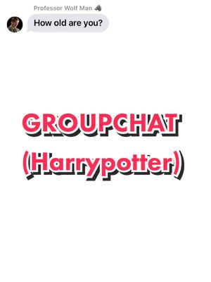 A post by @redheaded_weasleys_texts on TikTok caption: #hpgroupchat #groupchat #harrypotter #lupin #dumbledore #mcgonagall #moody #riddle #snape