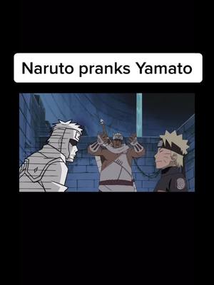 A post by @kryzo16 on TikTok caption: This is too good😂😂#narutoshippuden #naruto #anime #yamato #funny #killerbee