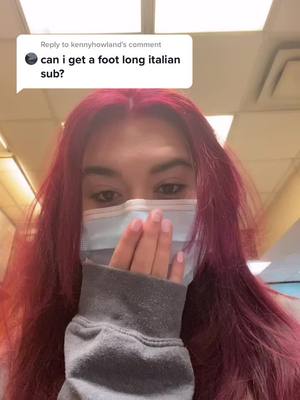 A post by @kaitlynm._.12 on TikTok caption: Reply to @kennyhowland sorry we’re out of foot longs