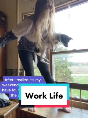 A post by @michiganblonde on TikTok caption: It’s been a week #exprESSIEyourself #heathcare #work #security #officer #securityguard