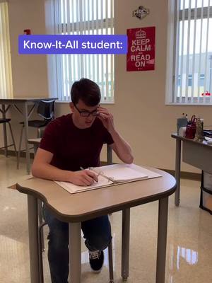 A post by @mistermorley on TikTok caption: I was just checking to see if you were paying attention... #foryou #foryoupage #conedy #teacher #math #knowitall