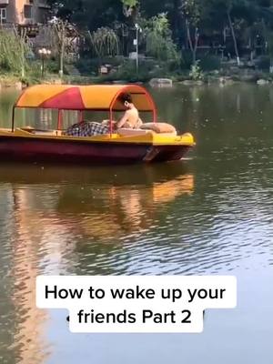 A post by @huge_funs on TikTok caption: #haha #tiktok #fyp what if u wake up naked in a boat ?🙈🤣🤣#fun #funny