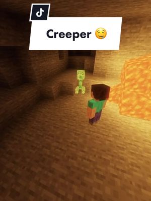 A post by @gaminghub.tv on TikTok caption: 😳 #gaming #gamer #Minecraft #minecraftmeme #minecraftmemes #creeper #gaminghubtv