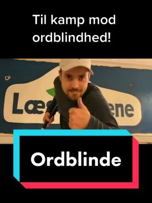 A post by @nicklaskany on TikTok caption: Afslører navnet på vores nye projekt #ordblind #dysleksi #læsning #mentordanmark #læring #tutor #skole