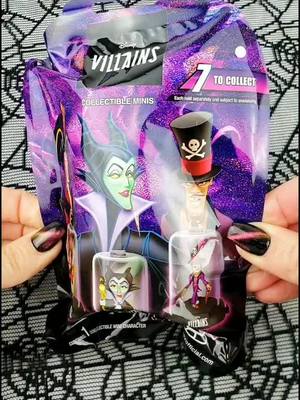 A post by @kendrassparklylife on TikTok caption: Favorite Disney Villain? #happyhalloween #disney #disneyvillains  #villain #mysterytoys #unboxing #collectible #surprise #blindbags