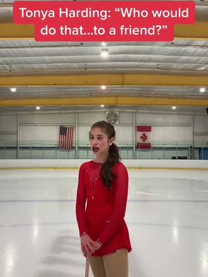 A post by @oliviakalo on TikTok caption: Tonya Harding and Nancy Kerrigan are wishing you a safe and fun Halloween! #ITonya #tonyaharding #nancykerrigan  #HappyHalloween