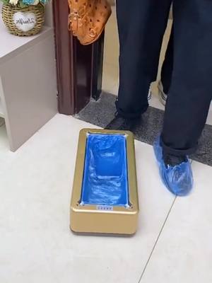 A post by @goodstuff720 on TikTok caption: Shoe cover machine.#foryou #goodstuff #goodthing #foryourpage