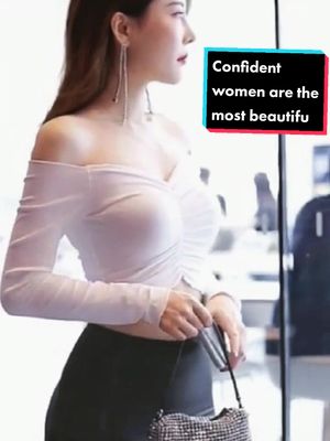 A post by @frankleo359 on TikTok caption: Confident women are the most beautiful#model #chinesestreetfashion #fashion #fy #fyp #animation #beauty