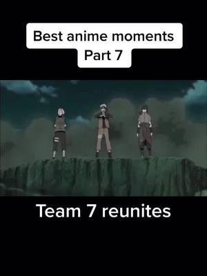 A post by @kryzo16 on TikTok caption: The hype in this scene is unreal 🔥#fyp #anime #narutoshippuden #naruto #sasuke #sakura #team07 #animemoments