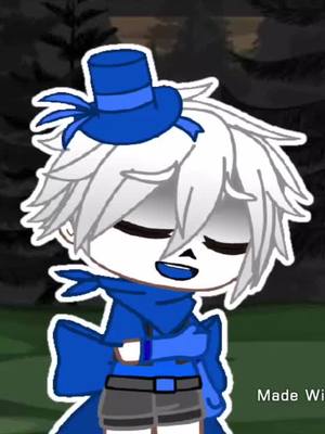 A post by @official_swapsans_ on TikTok caption: Perché questo suono mi ricorda Danganronpa? ಠ_ಠ #blue #blueberry #blueberrysans #sans #swapsans #swap #undertale #underswap #gacha #gachalife #psycho