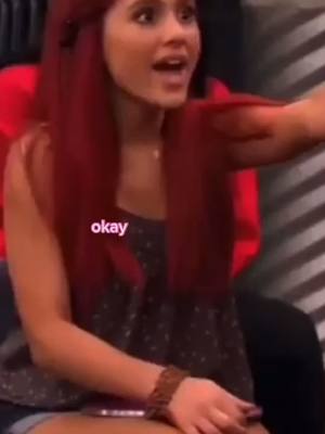 A post by @grandeclipss on TikTok caption: you cant tell me that she isnt the cutest human being #fy #fyp #arianagrande #arianator #viral #xyzbca #foryou #foryoupage #catvalentine #victorious