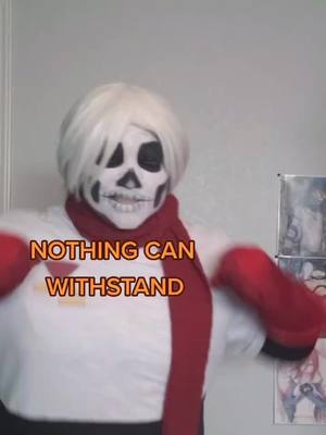 A post by @grellgrimm on TikTok caption: Ultimate Human Trap - #undertale #undertalecosplay #papyrus #undertalepapyrus #papy  #thegreatpapyrus #human #cc  #papyruscosplay #classicpapyrus