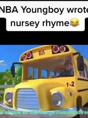 A post by @mood_spamm on TikTok caption: I like this video 😂😂. #fyp #wheelsonthebus #round #nbayoungboy