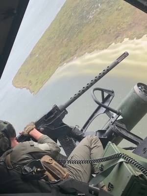 A post by @phatsteve2 on TikTok caption: A little .50 cal action 😤 #foryou #4 #military #marines #usmc #aviation #tiktok #tik