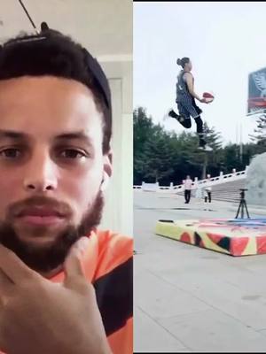 A post by @stephencurryvlog on TikTok caption: #duet with @worldgreatpower nice,bro!#basketball #stephencurry #basketball #foryou #fyp