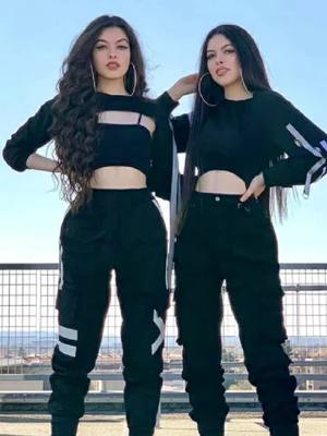 A post by @thegstwins9 on TikTok caption: 🖤 #twins #foryoupage #4u #foryou #fyp