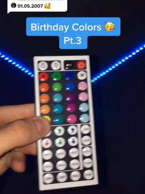 A post by @bestledlight.s on TikTok caption: Reply to @lilo___xoxo  Comment your birthday and we’ll make yours next! 🥳 #ledlights #leds #led #ledlight #ledlightstrip #fyp