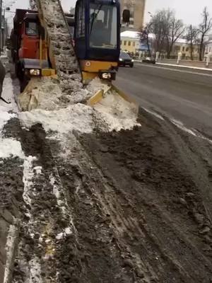 A post by @workskill007 on TikTok caption: #snow#sweeper