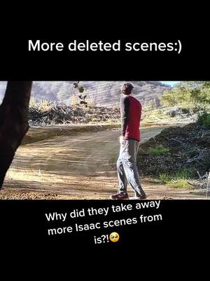 A post by @iconic_teenwolf on TikTok caption: Sorry for the bad quality on this one y’all😅 #teenwolf #isaaclahey #thetwins #deletedscenes