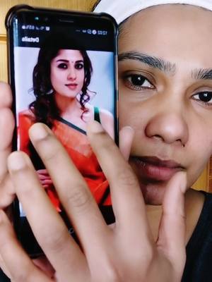 A post by @chinnu.don on TikTok caption: Nayanthaara Inspired makeup tutorial. Most requested one #makeuptutorial #makeupartist