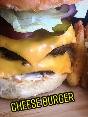 A post by @foodontiktok_ on TikTok caption: Fast,easy and delicious! #cheeseburger #hamburger #fastandfood #fastandfurious #homemadefastfood #foodontiktok #tiktokfood #myrecipes