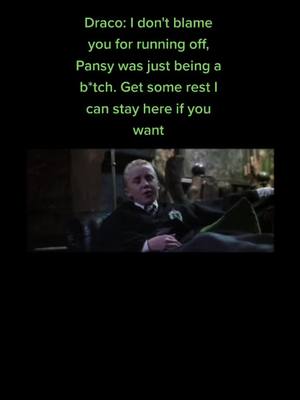 A post by @hxrrypotter16 on TikTok caption: part 4 POV- You are Severus Snape's daughter 💚 #fyp #foryoupage #harrypotteredit #pov #hp⚡ #malfoy🐍 #hogwarts #dracomalfoy #whathappensnext