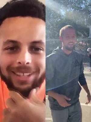 A post by @stephencurryvlog on TikTok caption: #duet with @arompza3 You should to play nba.😂😂😂#NBA #curry #fyp #foryou #basketball