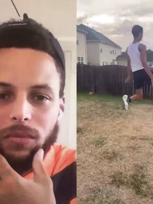 A post by @stephencurryvlog on TikTok caption: #duet with @zaysmoove2  It’s true!#basketball #curry #imitate #foryou #foryoupage