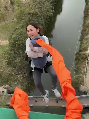 A post by @salinimi on TikTok caption: #foryou #leap #bungeejumping_ #decompression #travel #tiktok