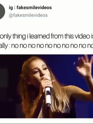 A post by @grandeclipss on TikTok caption: ok but why is the way she says it so iconic? #fy #fyp #foryou #foryoupagd #ariana #grande #arianagrande #viral #xyzbca #ari #victorious #catvalentine