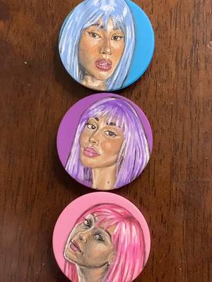 A post by @bllllakee on TikTok caption: As requested, the @badwiggies Popsockets!💙💜💖 @reallyemely @juliesofiaa @itsxileyo Tag your favorite wiggie! #badwiggies #fyp #foryoupage #popsocket