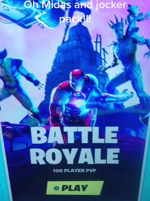 A post by @fortnitehelper098 on TikTok caption: Jocker pack ohhhhho!!!!!! #fortnite #event #season5 #epicgames #thankyou #jocker