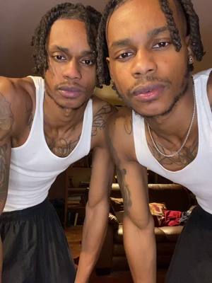 A post by @colemantwiins on TikTok caption: 😭😭 #twins #identicaltwins #funny #foryou