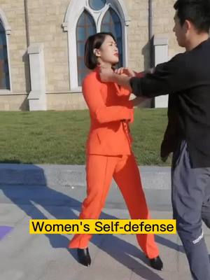 A post by @selfdefense3363 on TikTok caption: #CapCut 💪💪#fyp #foryou #selfdefense #womenselfdefense #tiktok #kungfu #selfdefensetoolsforwomen