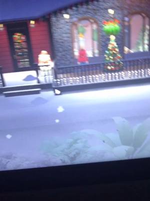 A post by @sims_plumbob on TikTok caption: Day 5: a christmas store. I think it looks amazing but it took so long becuase my game does not work#fyp #christmas #christmascountdown2020 #foryou