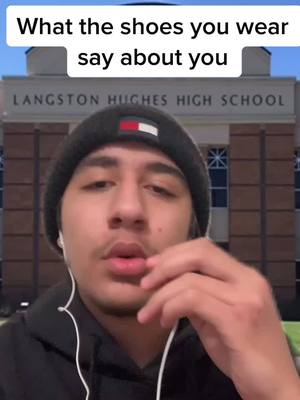 A post by @king._.karim on TikTok caption: What the shoes you wear say about you #HolidayMusic#shoes#jordans#nike#vans#school#hypebeast#sayaboutyou